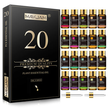 Essential Oil Bottles 20pcs Set